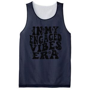 In My Engaged Vibes Era Funny Engagement Celebration Mesh Reversible Basketball Jersey Tank