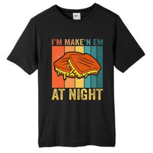 Im Making Em At Night Meme Grilled Cheese Sandwich Fast Food Tall Fusion ChromaSoft Performance T-Shirt