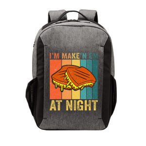 Im Making Em At Night Meme Grilled Cheese Sandwich Fast Food Vector Backpack