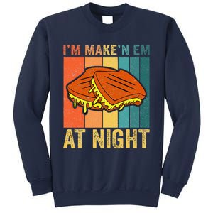 Im Making Em At Night Meme Grilled Cheese Sandwich Fast Food Sweatshirt