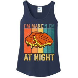 Im Making Em At Night Meme Grilled Cheese Sandwich Fast Food Ladies Essential Tank