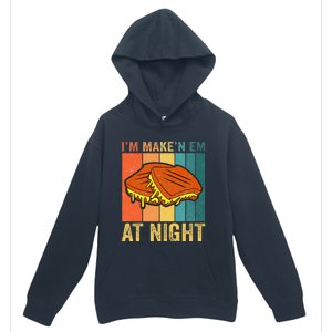 Im Making Em At Night Meme Grilled Cheese Sandwich Fast Food Urban Pullover Hoodie