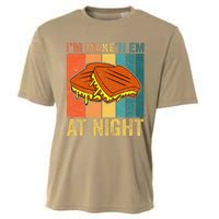 Im Making Em At Night Meme Grilled Cheese Sandwich Fast Food Cooling Performance Crew T-Shirt