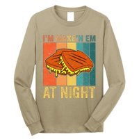 Im Making Em At Night Meme Grilled Cheese Sandwich Fast Food Long Sleeve Shirt