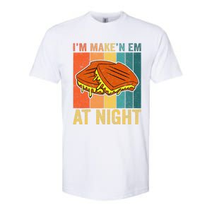 Im Making Em At Night Meme Grilled Cheese Sandwich Fast Food Softstyle CVC T-Shirt