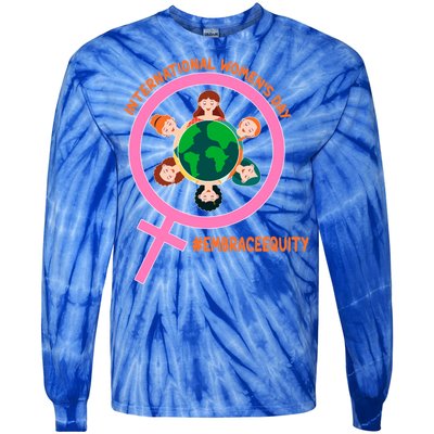 International Month: Embrace Equity Meaningful Gift Tie-Dye Long Sleeve Shirt