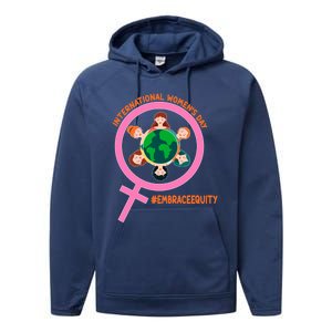 International Month: Embrace Equity Meaningful Gift Performance Fleece Hoodie