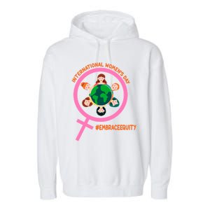 International Month: Embrace Equity Meaningful Gift Garment-Dyed Fleece Hoodie