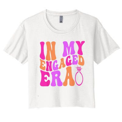 In my Engaged Era Women's Crop Top Tee