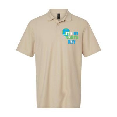 It's My Earth Day Birthday April 22nd Environmental Advocate Softstyle Adult Sport Polo