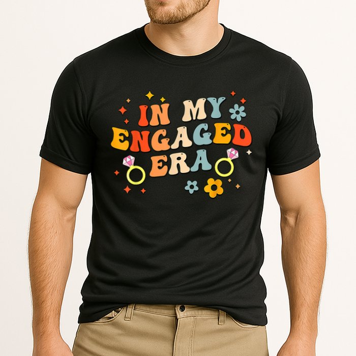 In My Engaged Era Groovy Bride Bachelorette Party Cooling Performance Crew T-Shirt