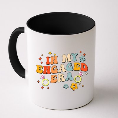 In My Engaged Era Groovy Bride Bachelorette Party Mug