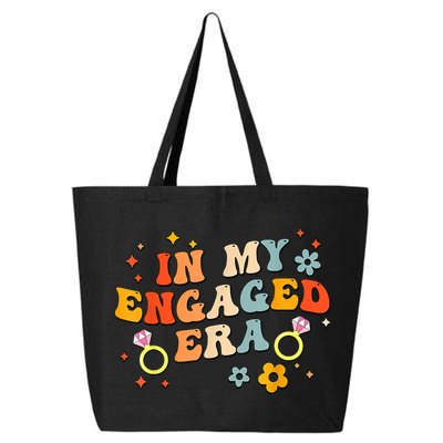 In My Engaged Era Groovy Bride Bachelorette Party 25L Jumbo Tote