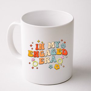 In My Engaged Era Groovy Bride Bachelorette Party Coffee Mug