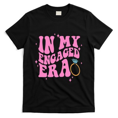 In My Engaged Era Groovy Bride Bachelorette Party T-Shirt