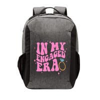 In My Engaged Era Groovy Bride Bachelorette Party Vector Backpack