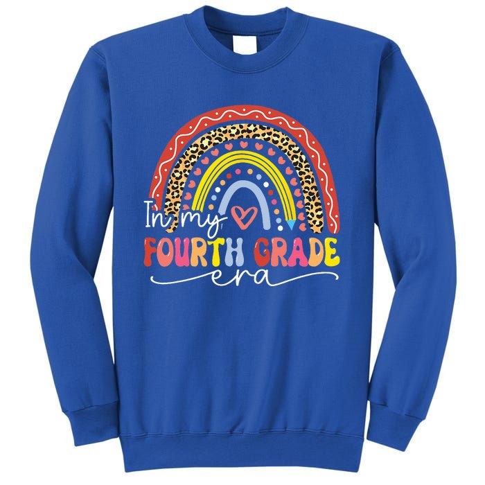 In My Fourth Grade Era Back To School First Day Rainbow Sweatshirt