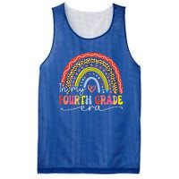 In My Fourth Grade Era Back To School First Day Rainbow Mesh Reversible Basketball Jersey Tank