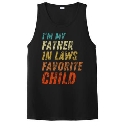 I'm My Father In Laws Favorite Child Father's Day PosiCharge Competitor Tank