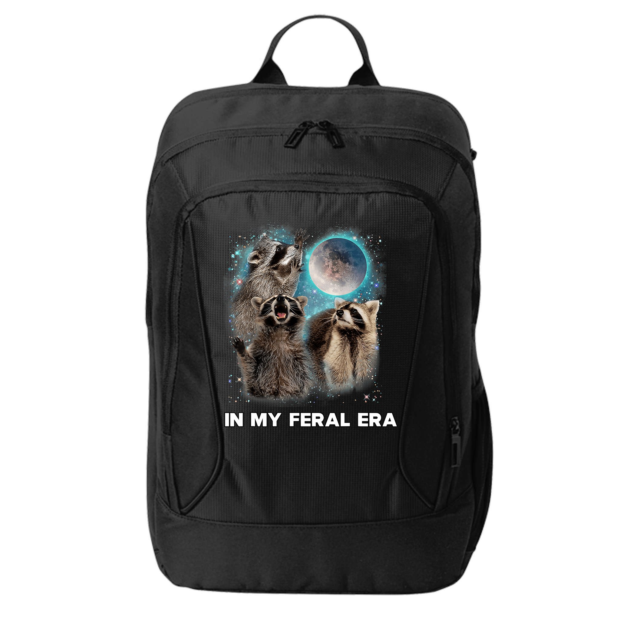 In My Feral Era Raccoon City Backpack