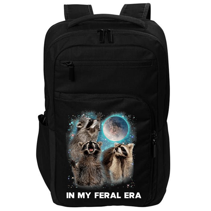 In My Feral Era Raccoon Impact Tech Backpack