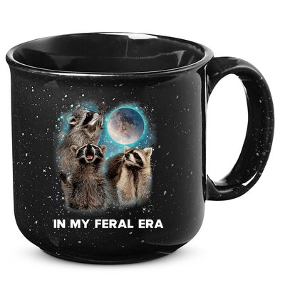 In My Feral Era Raccoon 15oz Campfire Ceramic Mug