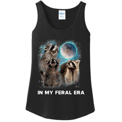 In My Feral Era Raccoon Ladies Essential Tank