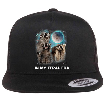 In My Feral Era Raccoon Flatbill Hat