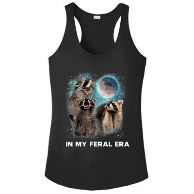 In My Feral Era Raccoon Ladies PosiCharge Competitor Racerback Tank