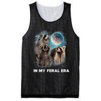 In My Feral Era Raccoon Mesh Reversible Basketball Jersey Tank