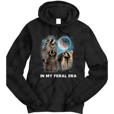 In My Feral Era Raccoon Tie Dye Hoodie