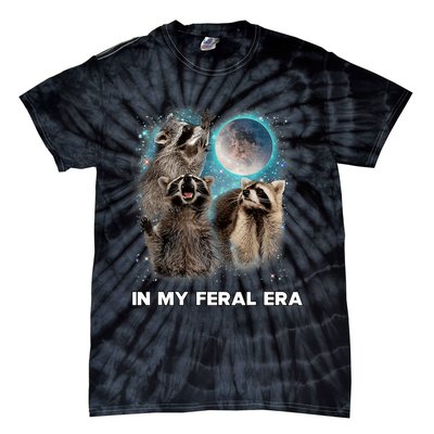 In My Feral Era Raccoon Tie-Dye T-Shirt