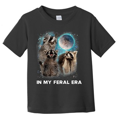 In My Feral Era Raccoon Toddler T-Shirt