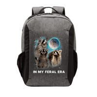 In My Feral Era Raccoon Vector Backpack
