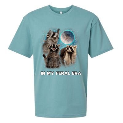 In My Feral Era Raccoon Sueded Cloud Jersey T-Shirt