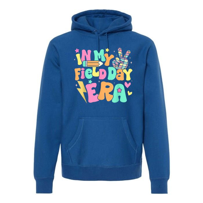 In My Field Day Era Groovy Field Day Meaningful Gift For Teacher Gift Premium Hoodie