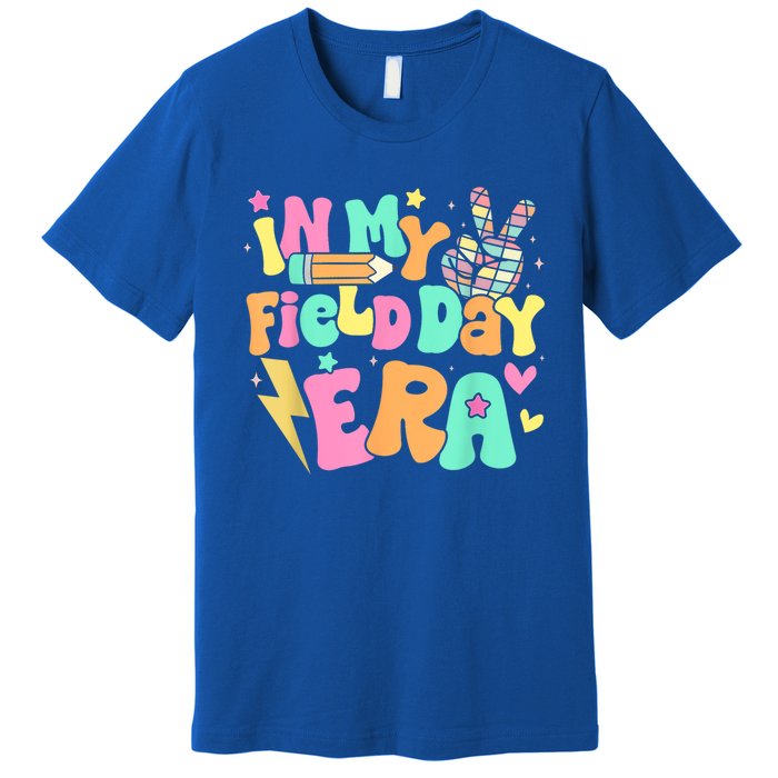 In My Field Day Era Groovy Field Day Meaningful Gift For Teacher Gift Premium T-Shirt