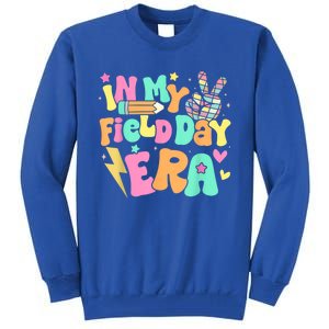 In My Field Day Era Groovy Field Day Meaningful Gift For Teacher Gift Tall Sweatshirt