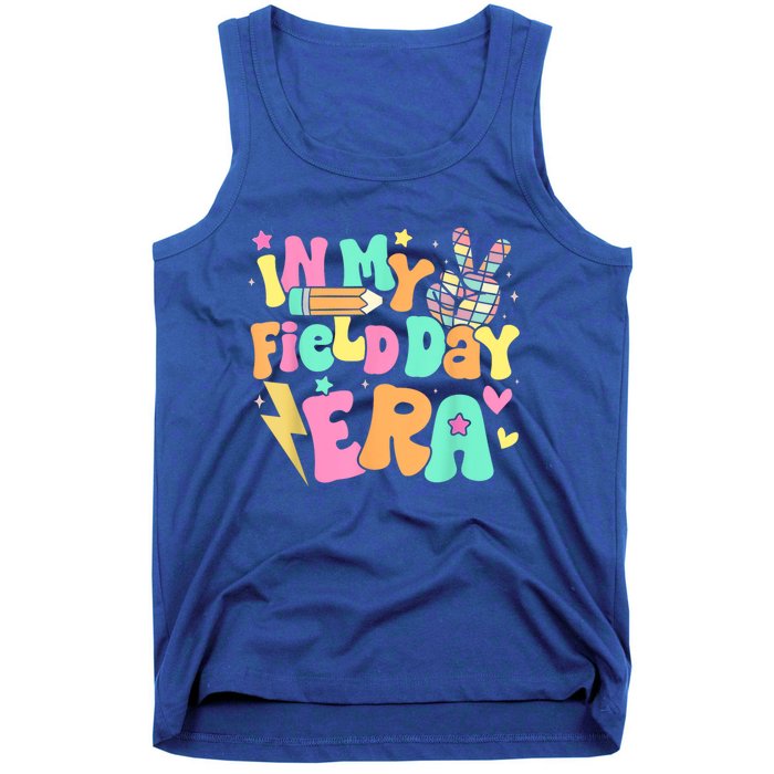 In My Field Day Era Groovy Field Day Meaningful Gift For Teacher Gift Tank Top