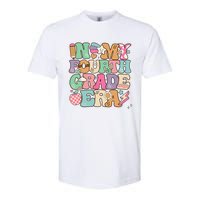 In My Fourth Grade Era Back To School Retro Groovy 4th Grade Softstyle CVC T-Shirt