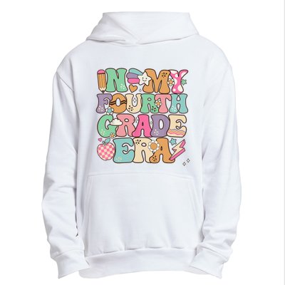 In My Fourth Grade Era Back To School Retro Groovy 4th Grade Urban Pullover Hoodie