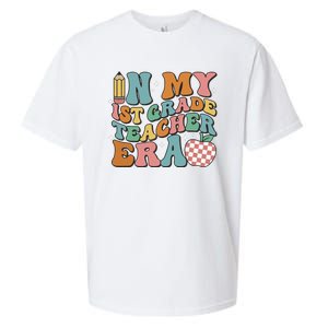 In My First Grade Era Back To School 1st Grade Sueded Cloud Jersey T-Shirt