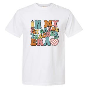 In My First Grade Era Back To School 1st Grade Garment-Dyed Heavyweight T-Shirt