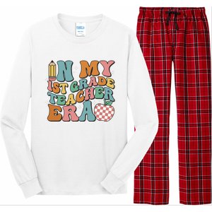 In My First Grade Era Back To School 1st Grade Long Sleeve Pajama Set