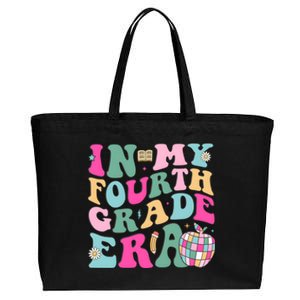 In My Fourth Grade Era Back To School Cotton Canvas Jumbo Tote