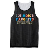 IM MomS Favorite Seriously She Told Me Not To Tell Others Mesh Reversible Basketball Jersey Tank