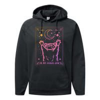 In My Feral Era Lover Raccoon Performance Fleece Hoodie