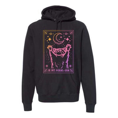 In My Feral Era Lover Raccoon Premium Hoodie