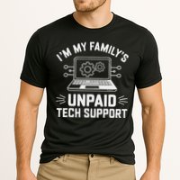 IM My FamilyS Unpaid Tech Support Cooling Performance Crew T-Shirt