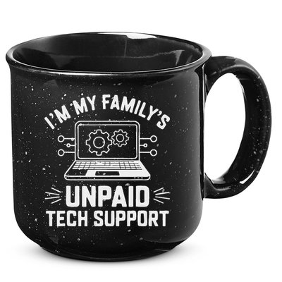 IM My FamilyS Unpaid Tech Support 15oz Campfire Ceramic Mug